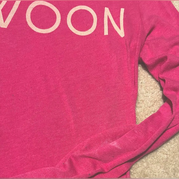 Wildfox Long Sleeve Swoon Shirt Sz XS - Picture 3 of 5